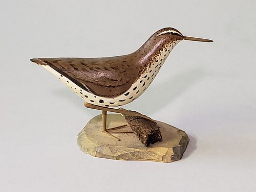 MINIATURE HAND CARVED AND PAINTED