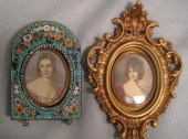 Miniature hand painted woman's