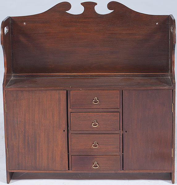 Miniature Hanging Cupboard 20th