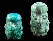 MINIATURE HUARI STONE FIGURAL