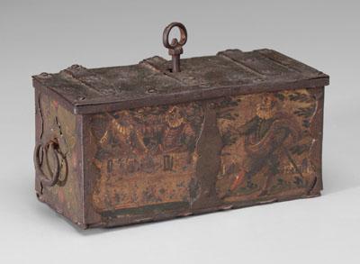 Miniature iron cask, dovetailed