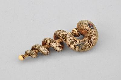 Miniature Ivory Swatter Carved