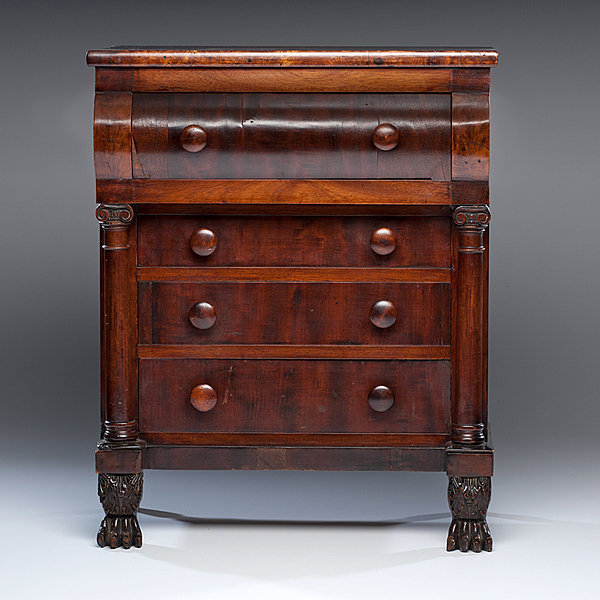 Miniature Late Classical Chest of