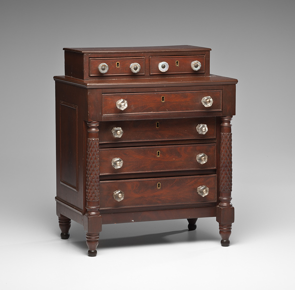 Miniature Late Classical Chest of