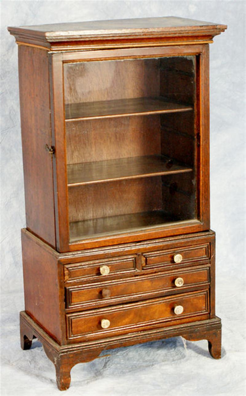 Miniature mahogany Georgian