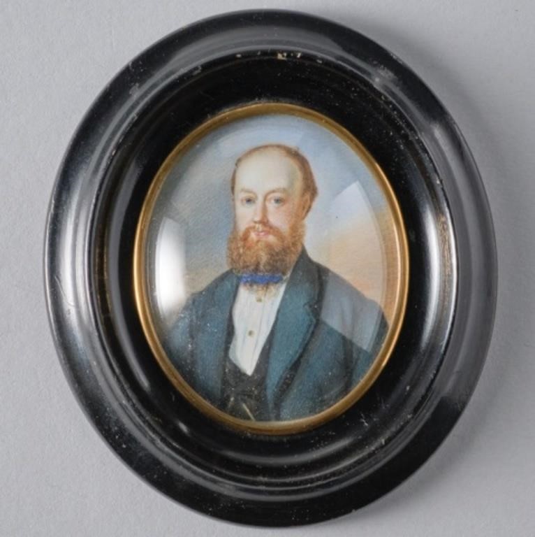 MINIATURE MALE PORTRAITA