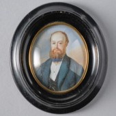 MINIATURE MALE PORTRAITA minia