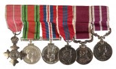 MINIATURE M.B.E. GROUP OF SIX,