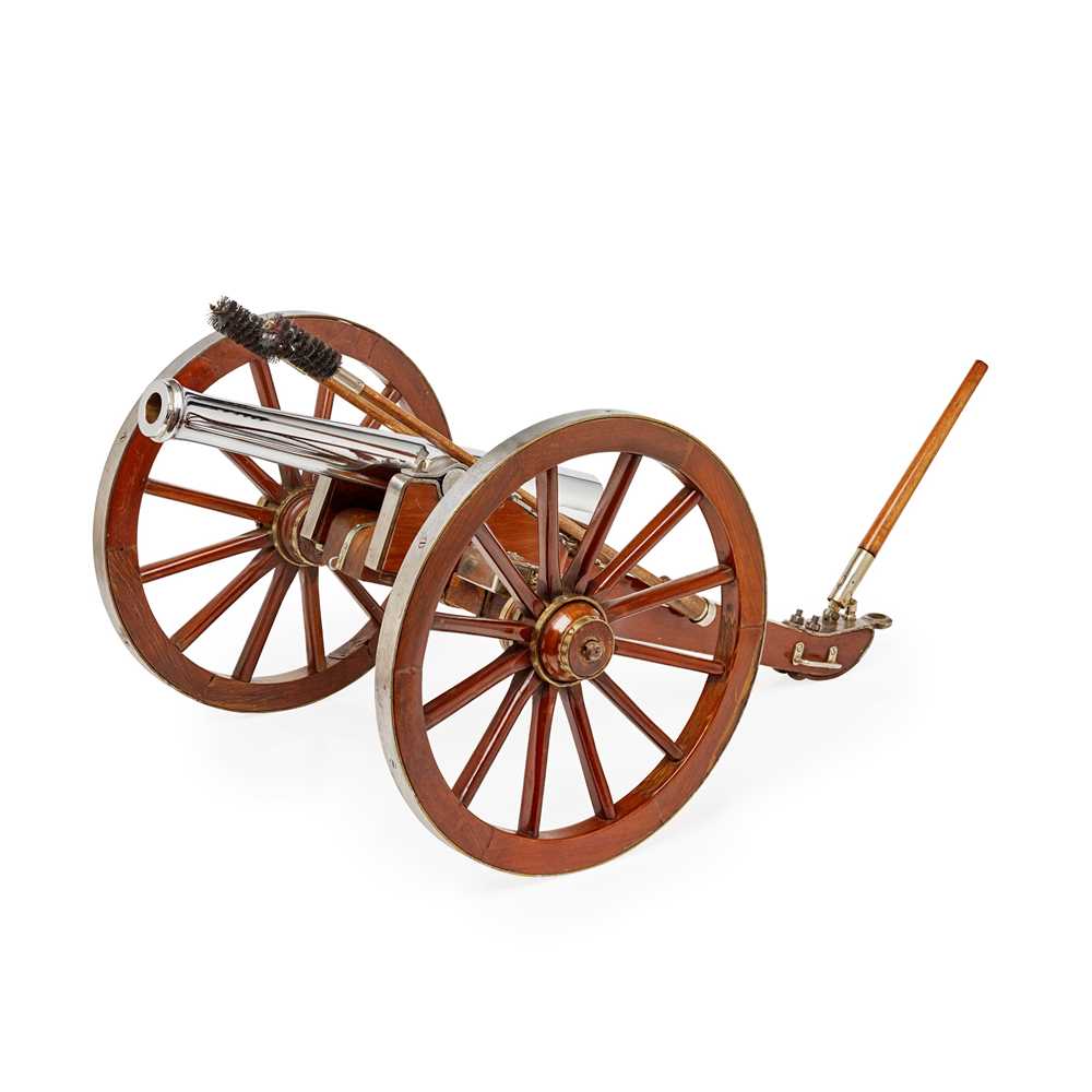 MINIATURE MODEL OF A FIELD GUN 20TH