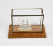 MINIATURE MODEL OF A TWO-MAST