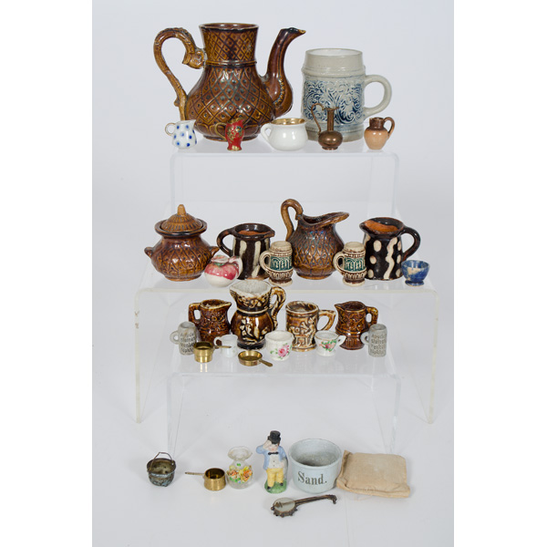 Miniature Mugs and Glassware A