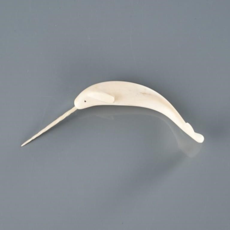 MINIATURE NARWHALNatural
