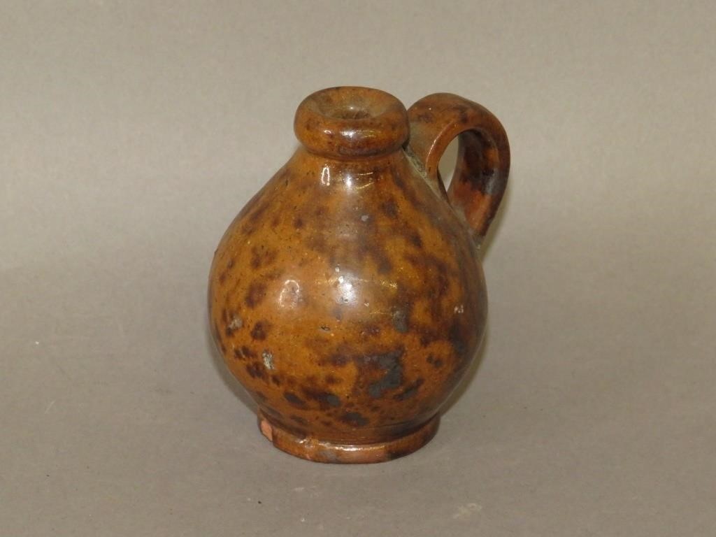 MINIATURE PA OVOID REDWARE JUGca.
