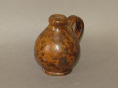 MINIATURE PA OVOID REDWARE JUG
