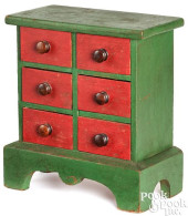 MINIATURE PAINTED PINE APOTHEC