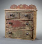 MINIATURE PAINTED PINE SPICE C