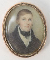 MINIATURE PAINTING OF A GENTLE
