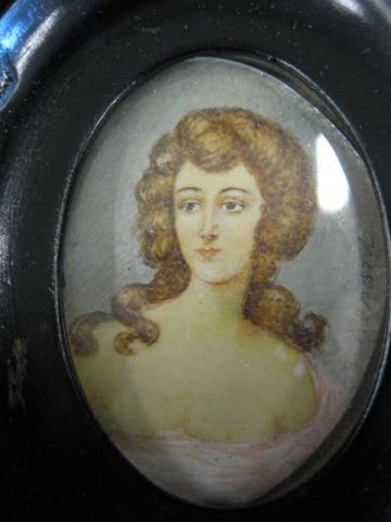 Miniature Painting on Ivory of