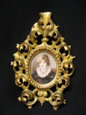 Miniature Painting on Ivory po