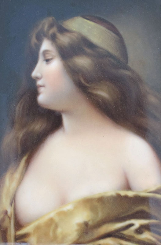 MINIATURE PAINTING ON PORCELAIN