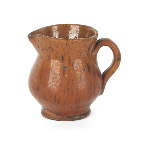 Miniature Pennsylvania redware