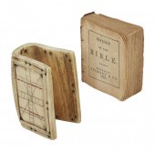 MINIATURE POLYCHROME SCRIMSHAW