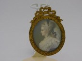 MINIATURE PORTRAIT DEPICTING M