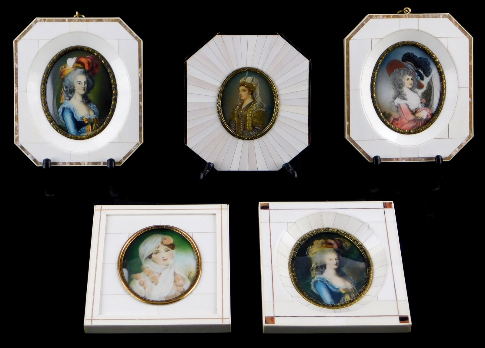 MINIATURE PORTRAIT: FIVE HAND
