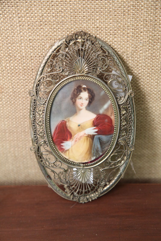 MINIATURE PORTRAIT. Half length