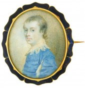 MINIATURE: PORTRAIT OF A BOY I