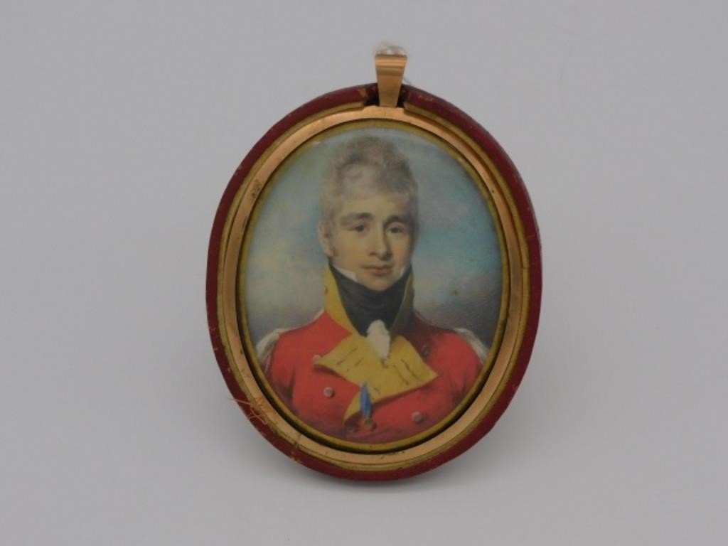 MINIATURE PORTRAIT OF A BRITISH