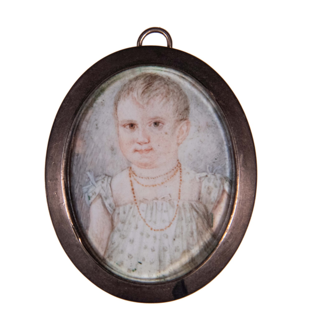 MINIATURE PORTRAIT OF A CHILD
