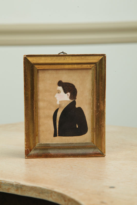 MINIATURE PORTRAIT OF A GENTLEMAN