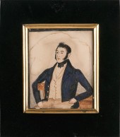 MINIATURE PORTRAIT OF A GENTLE