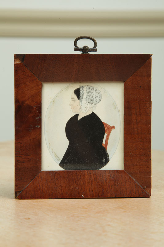 MINIATURE PORTRAIT OF A LADY BY THE