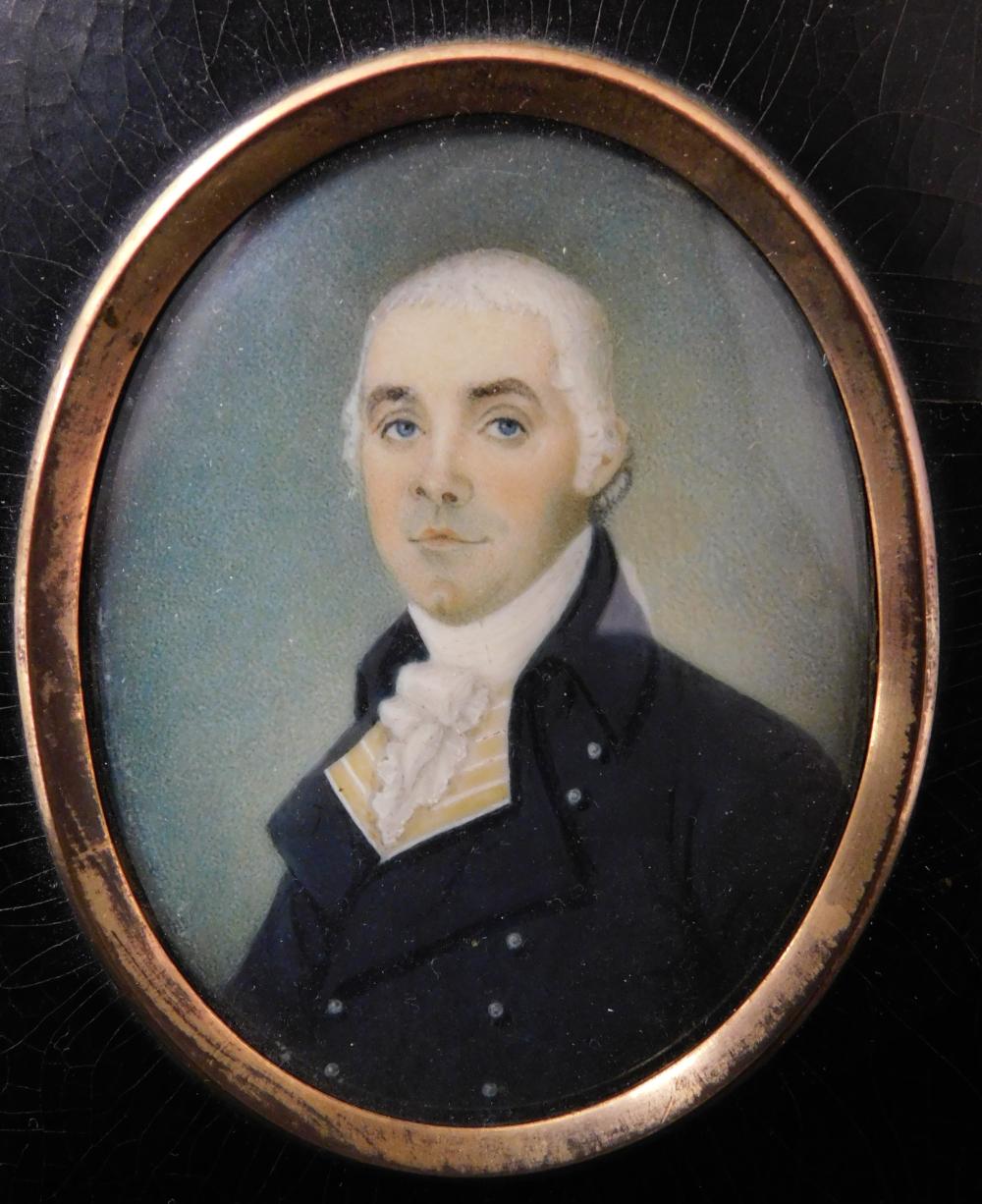 MINIATURE: PORTRAIT OF A MAN IN