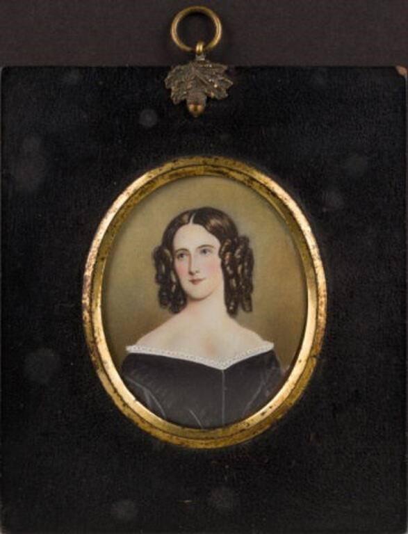 MINIATURE PORTRAIT OF A YOUNG