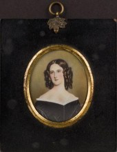 MINIATURE PORTRAIT OF A YOUNG
