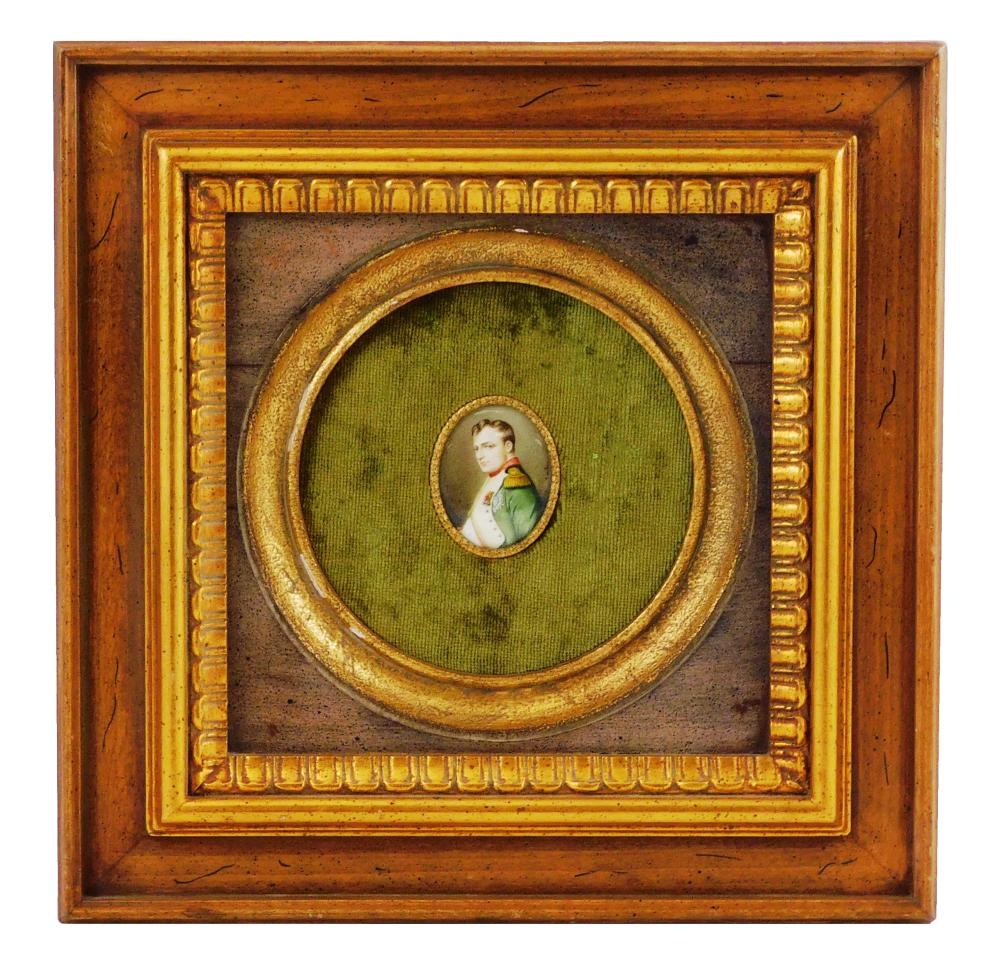 MINIATURE PORTRAIT OF A YOUNG
