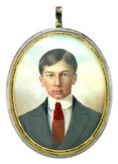 MINIATURE: PORTRAIT OF "ALFRED
