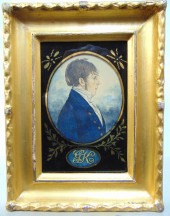 MINIATURE PORTRAIT OF GEORGE K