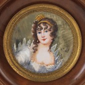MINIATURE PORTRAIT OF JOSEPHIN