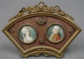 MINIATURE PORTRAIT OF LOUIS XV
