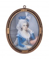 MINIATURE PORTRAIT OF MARIE AN