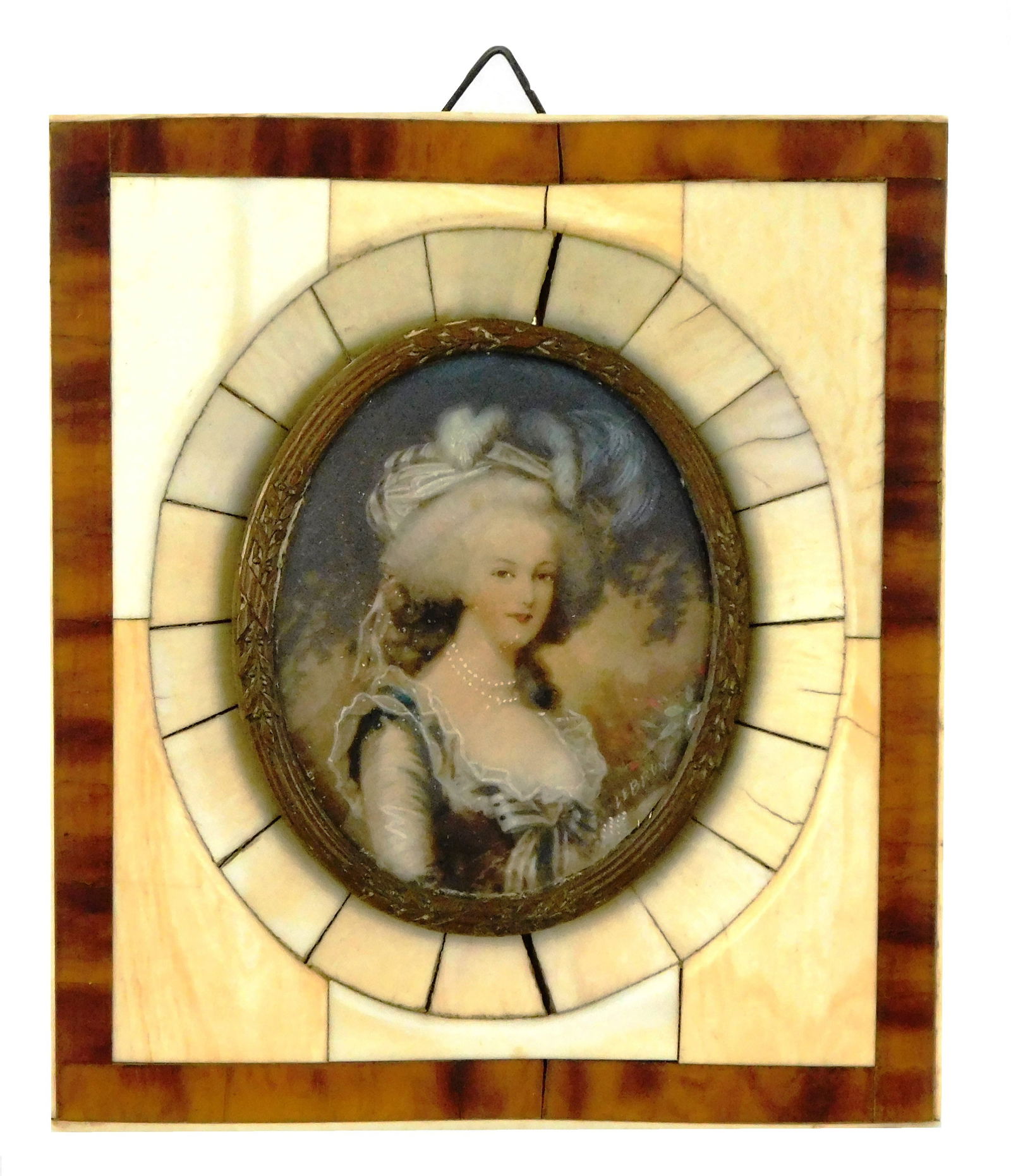 MINIATURE: PORTRAIT OF MARIE