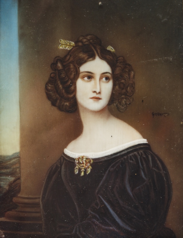 MINIATURE PORTRAIT OF NANETTE KAULA