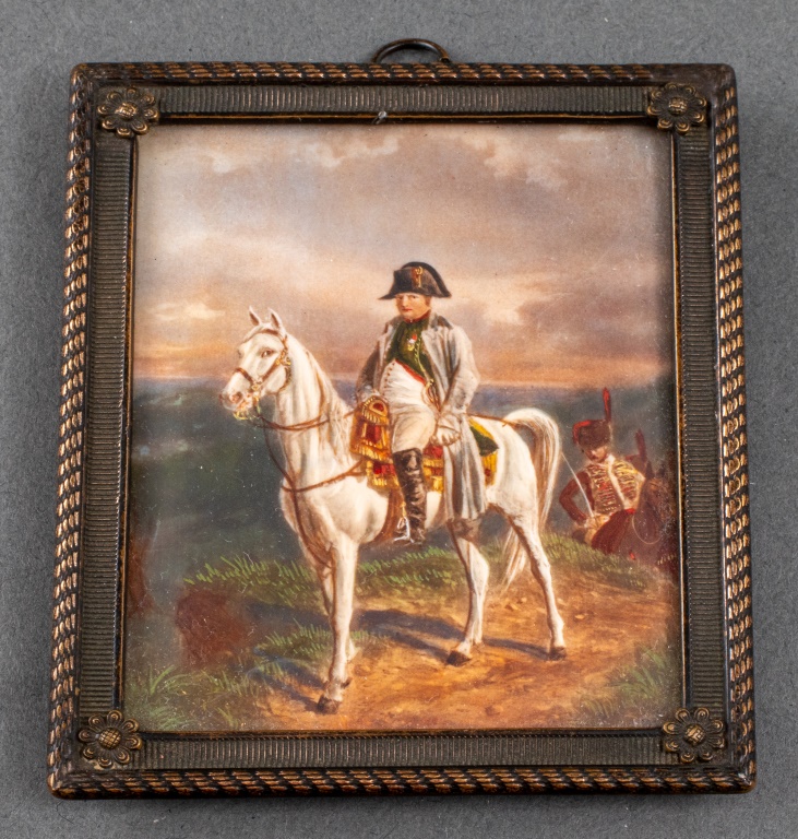 MINIATURE PORTRAIT OF NAPOLEON