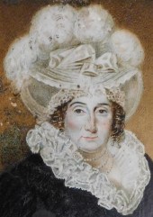 MINIATURE PORTRAIT OF "QUEEN C