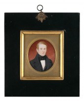 MINIATURE PORTRAIT OF W.S. ALD