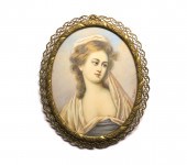 MINIATURE PORTRAIT PAINTING ON